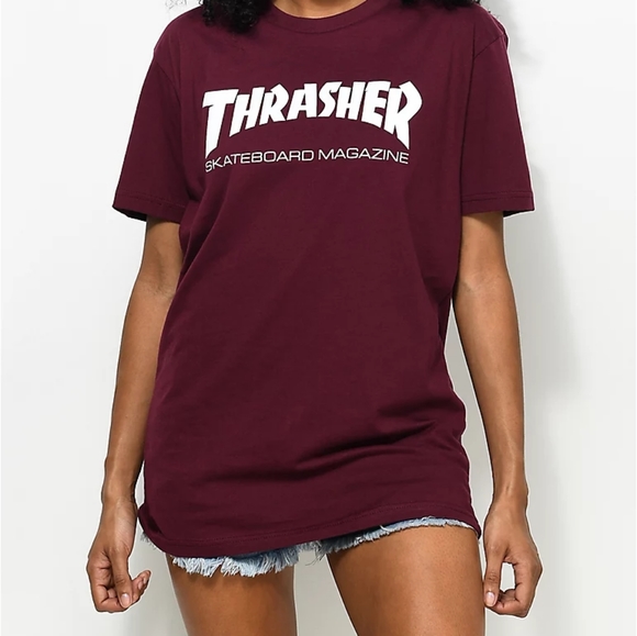 THRASHER Womens Boyfriend Fit T Shirt Size S - Picture 5 of 5